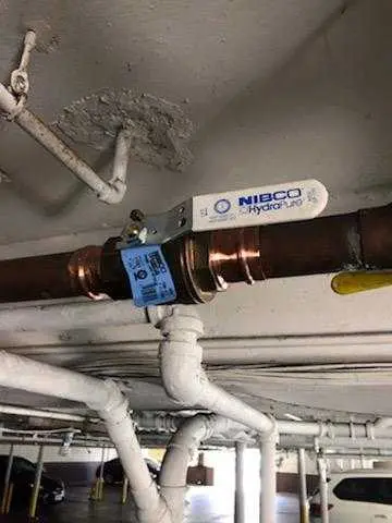 Copper pipe repair and valve work for Water Line Repair in Edison